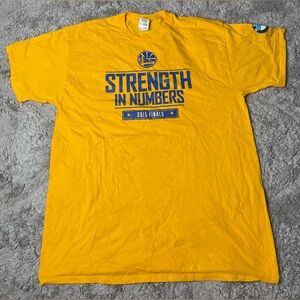 🏀Golden State Warriors 2015 Playoffs Graphic Tee Shirt Mens Size XL